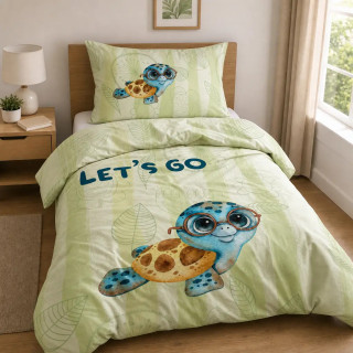 Бебешки комплект Turtle от памук